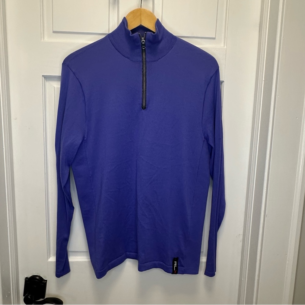 RLX Ralph Lauren Purple Golf Pullover